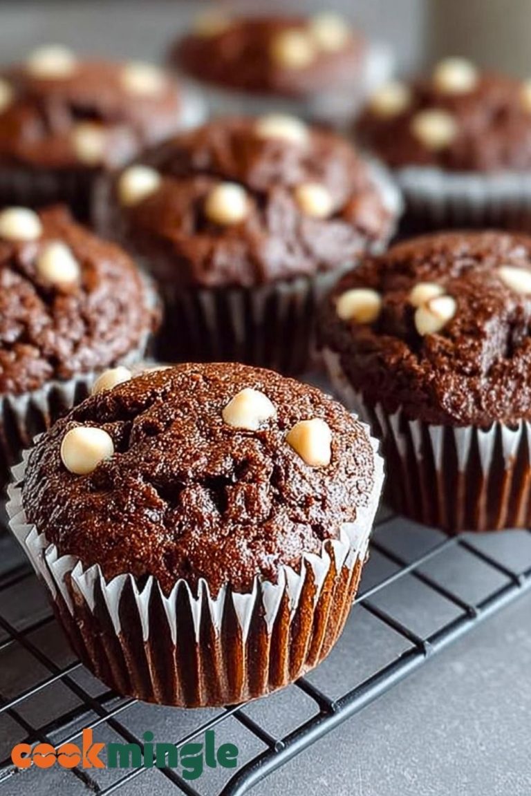 Chocolate Zucchini Muffins