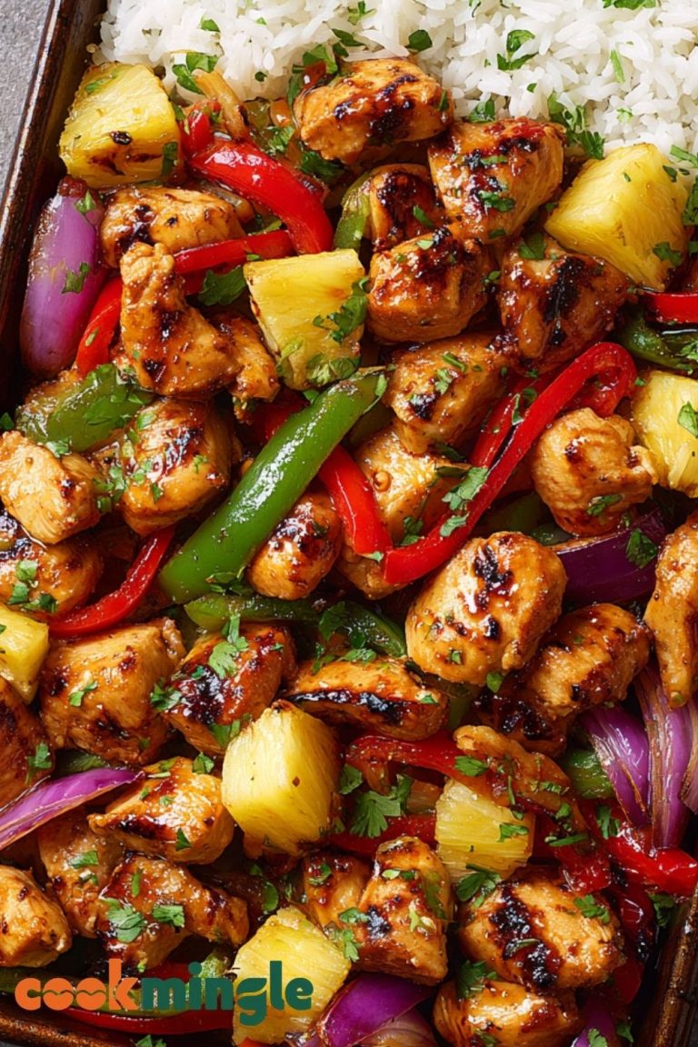 Hawaiian Chicken Sheet Pan