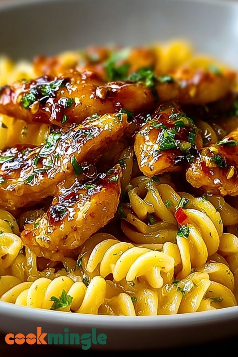 Honey Pepper Chicken Pasta Recipe