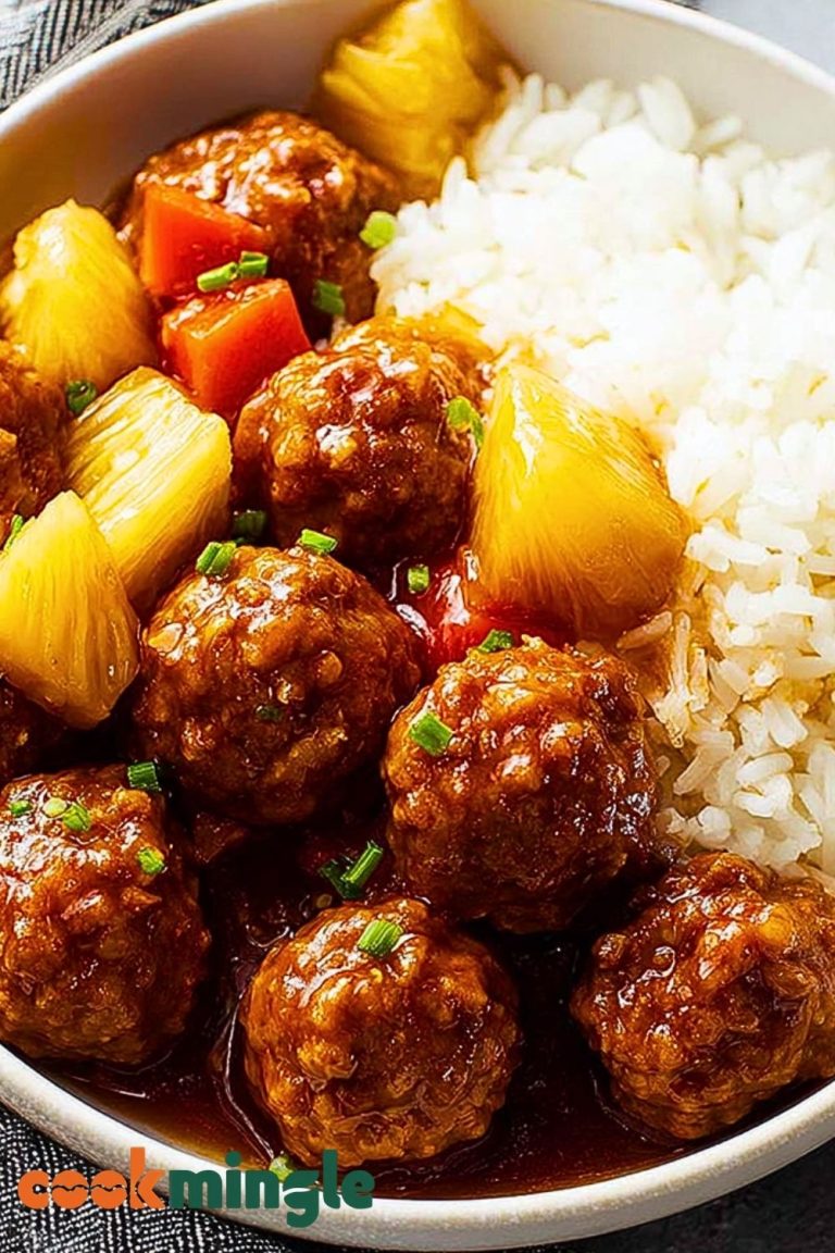 Slow Cooker Sweet and Sour Meatballs