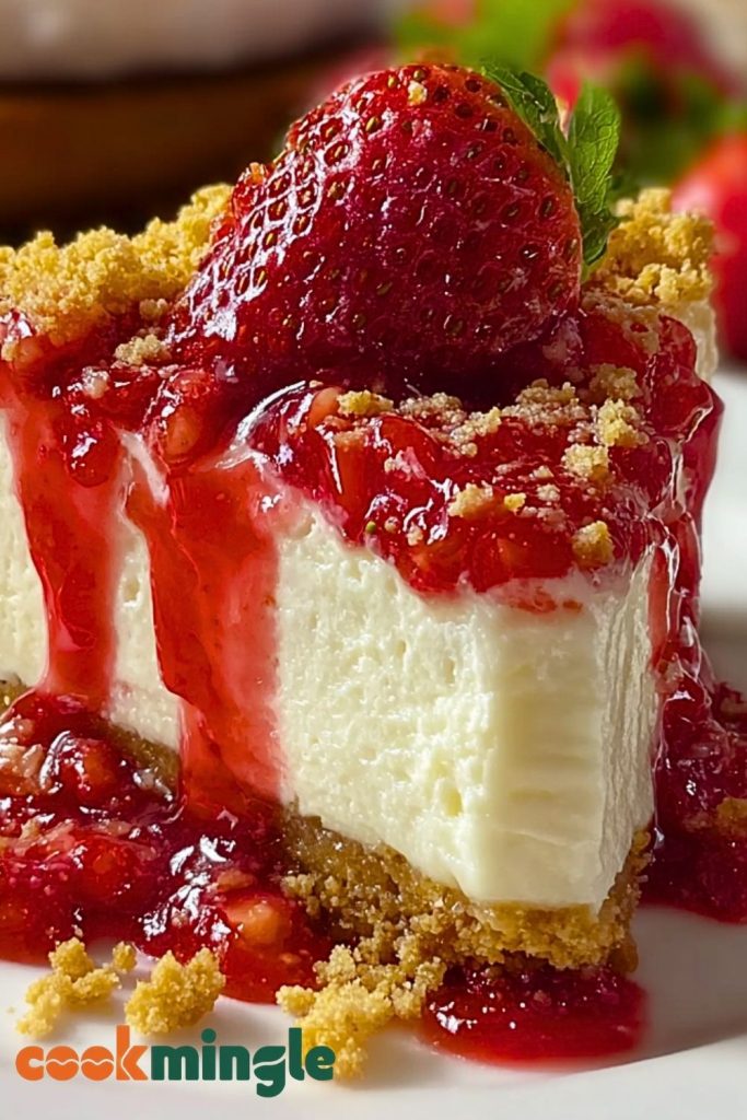 Strawberry Crunch Cheesecake Delight (2)