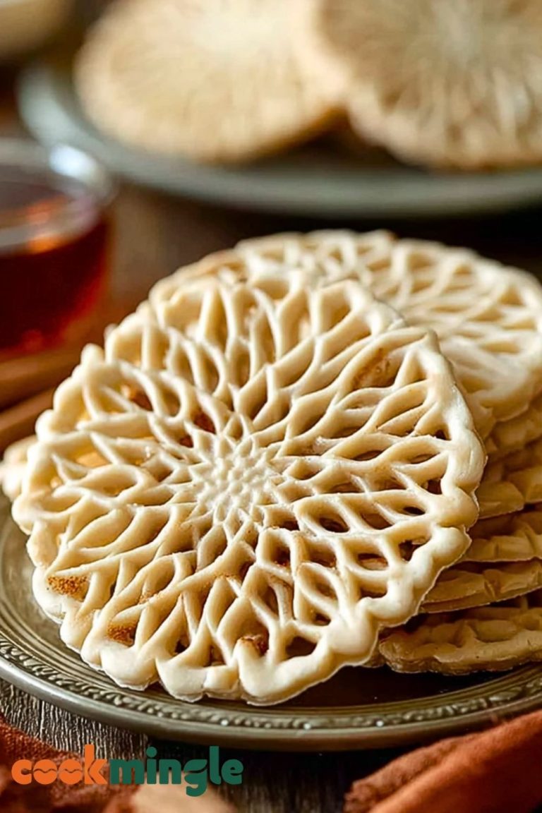 Anise Pizzelle Cookies