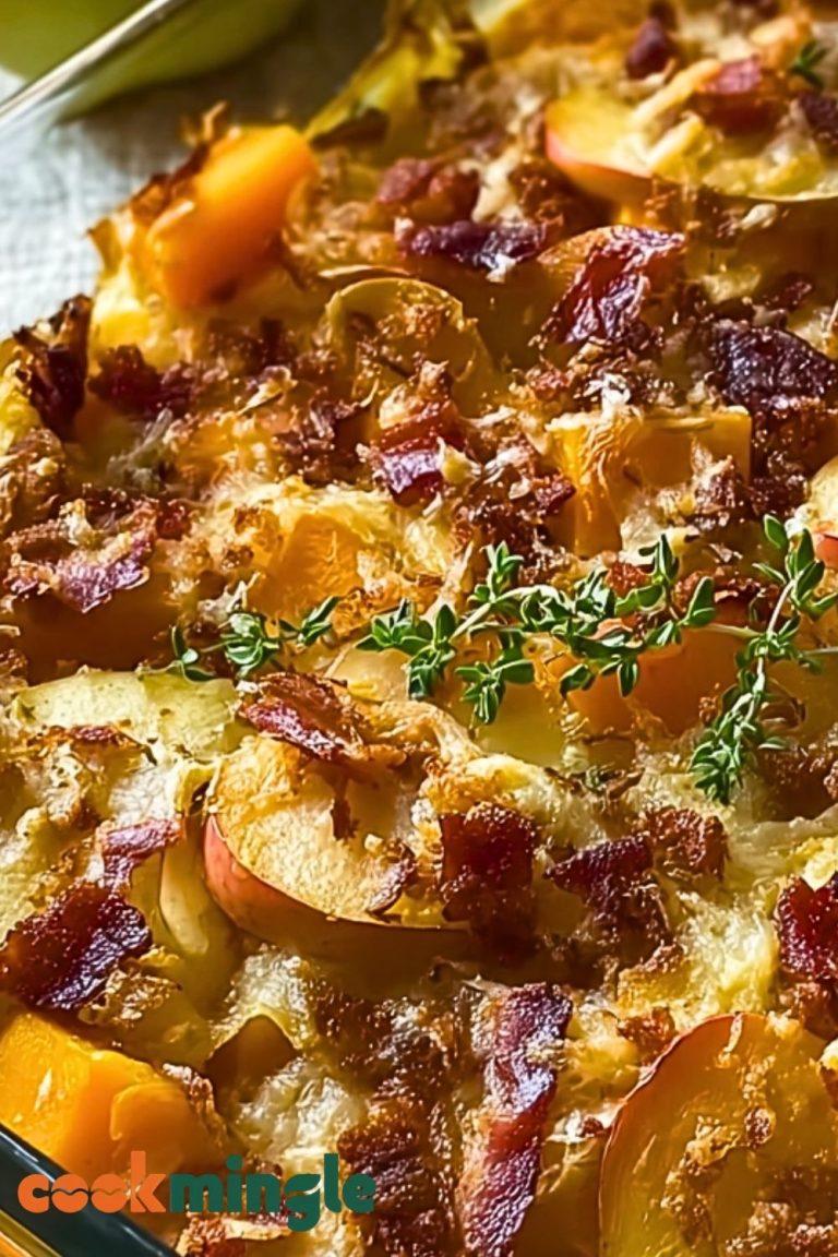 Apple Butternut Squash Casserole
