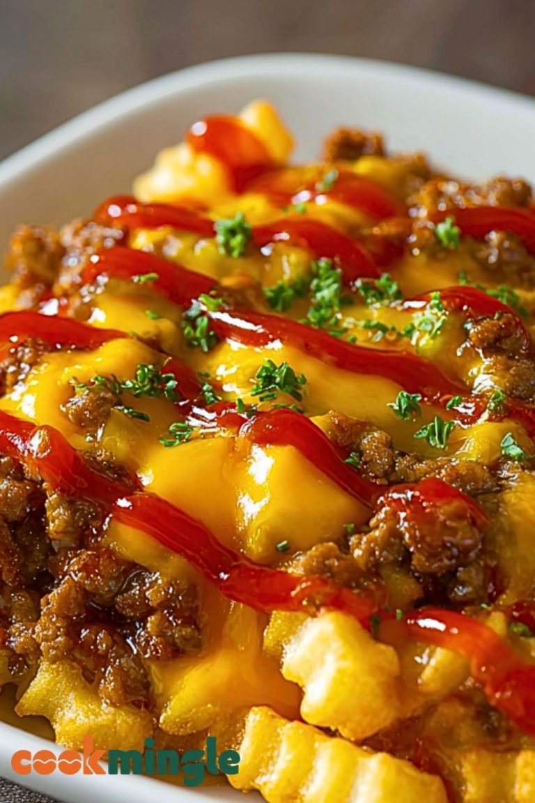 Cheeseburger French Fry Bake