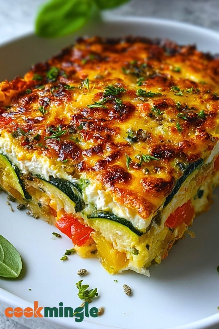 Cottage Cheese and Veggie Bake
