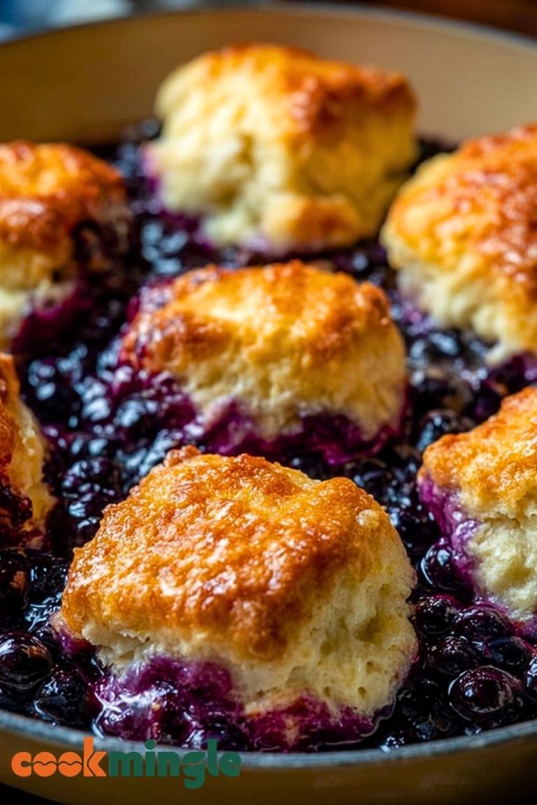 Delicious Blueberry Butter Swim Biscuits