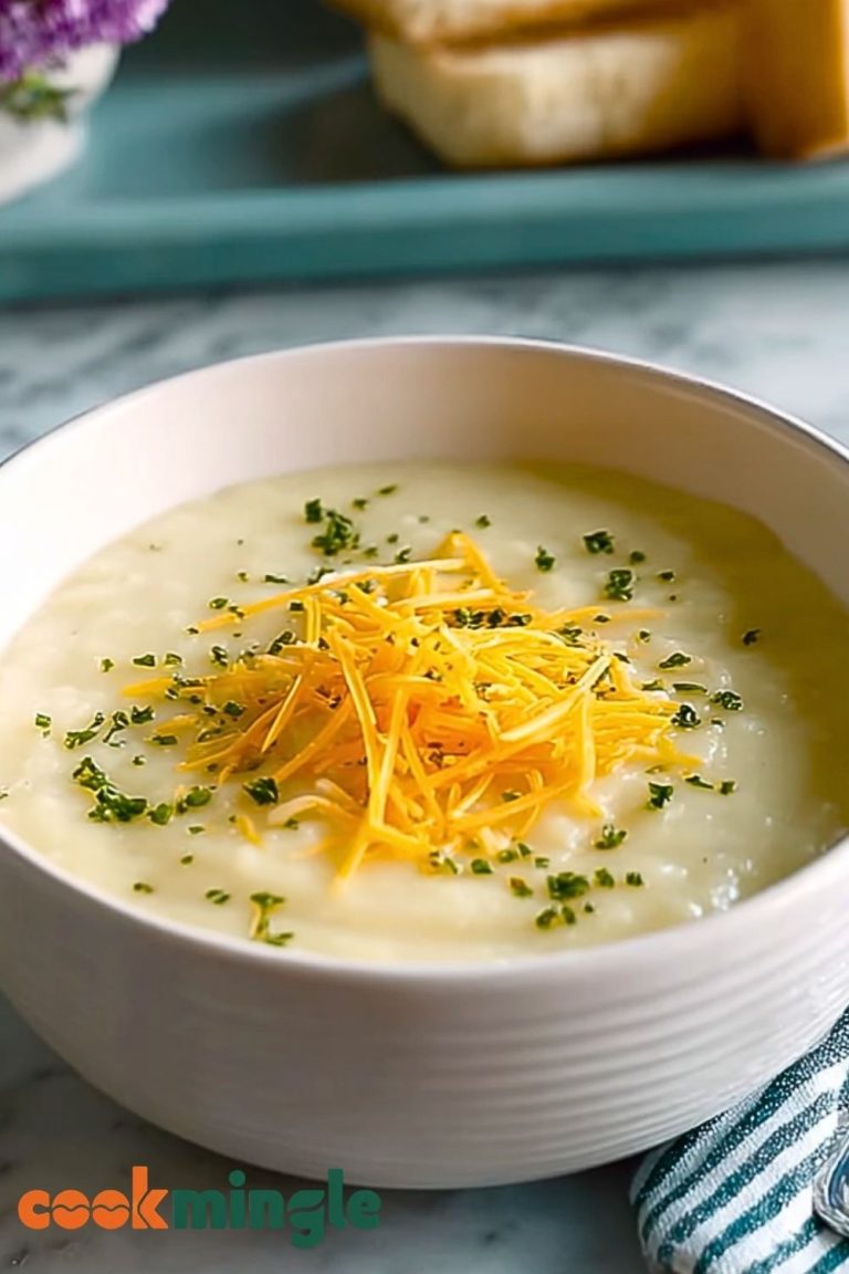 Leftover Garlic Mashed Potato Soup
