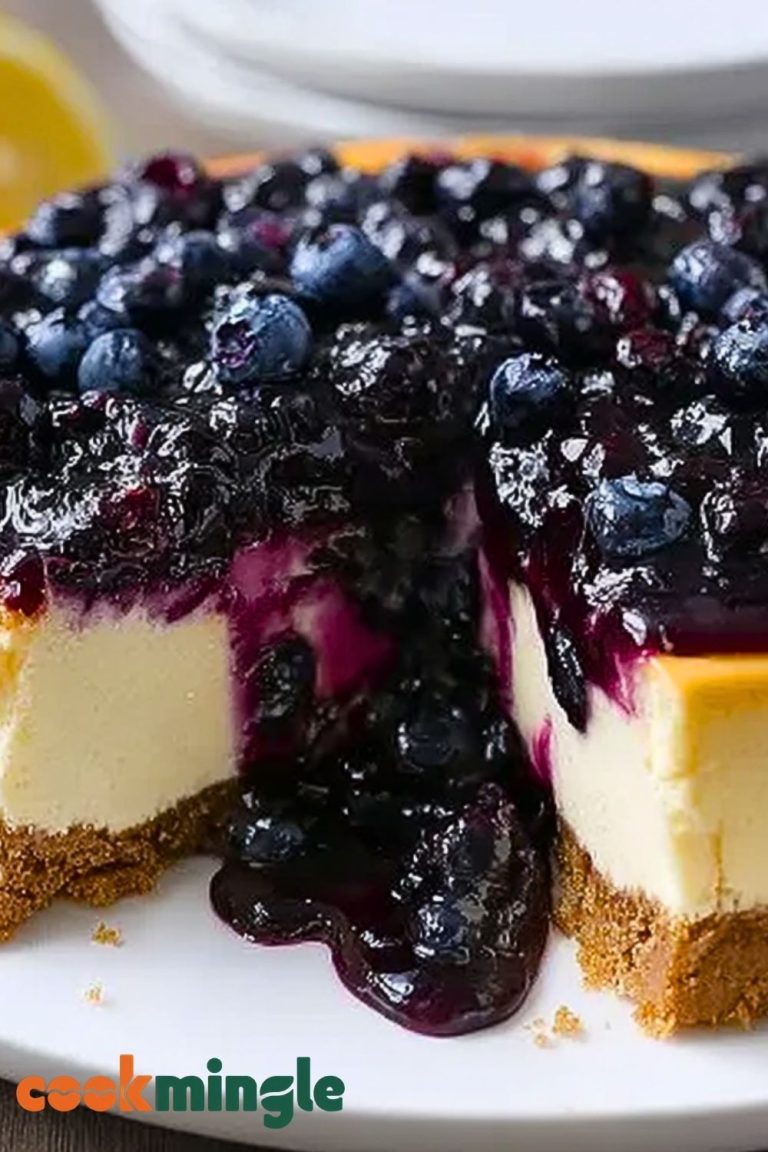 Lemon Blueberry Cheesecake