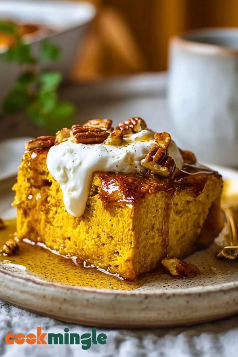 Pumpkin Cottage Cheese Bake