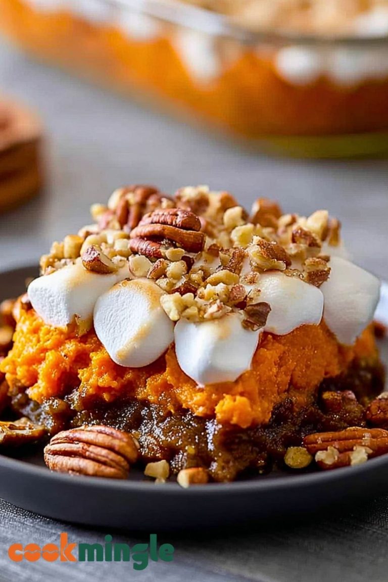 Rich Southern Sweet Potato Casserole