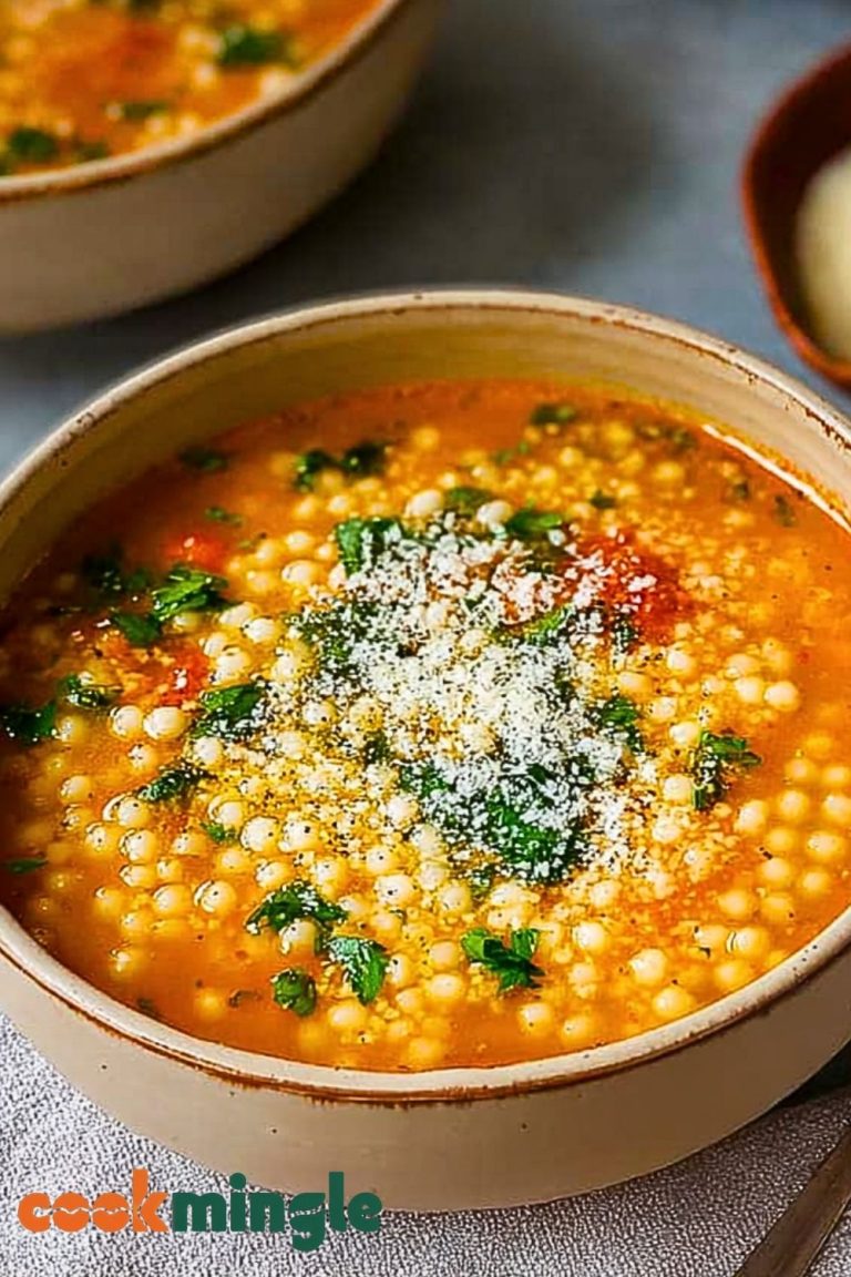 Traditional Italian Pastina Soup