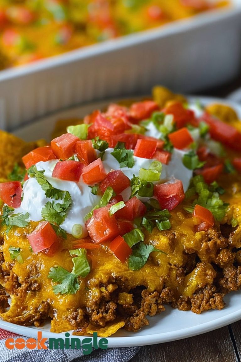 Walking Taco Casserole