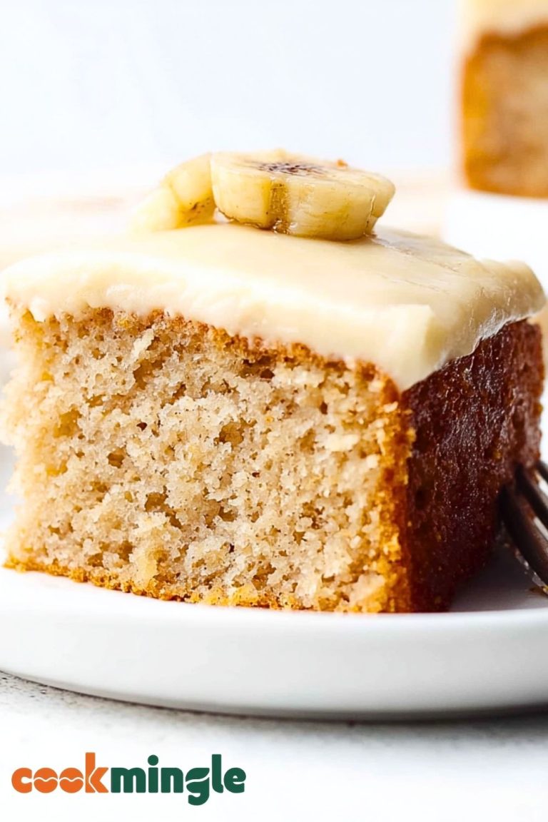 Banana Cake with Cream Cheese Frosting