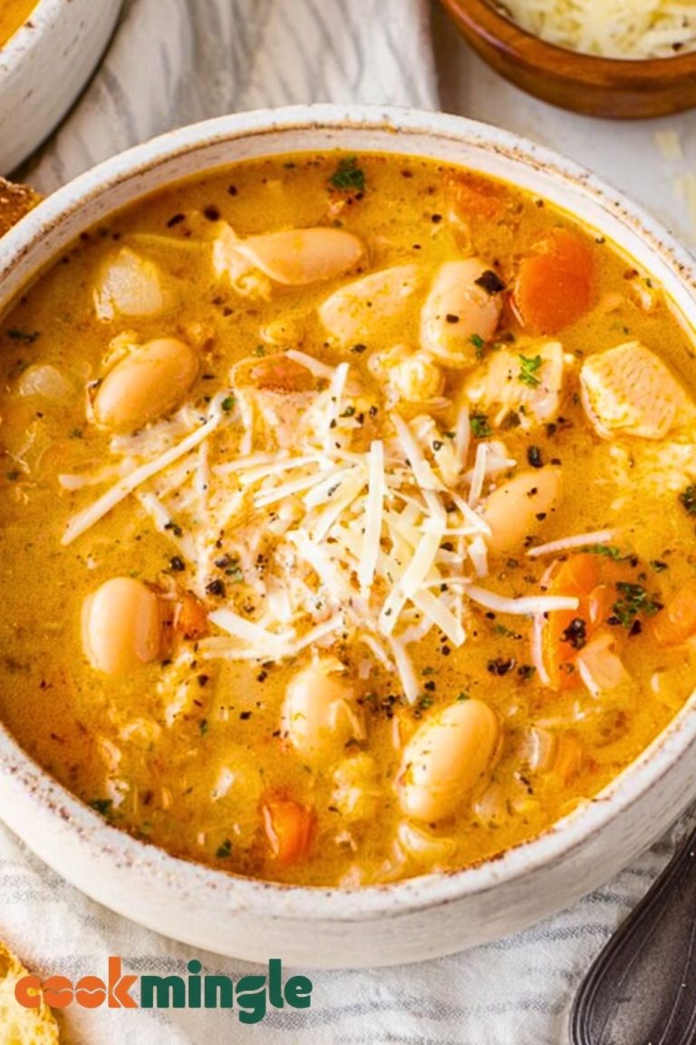 Creamy Chicken White Bean Soup