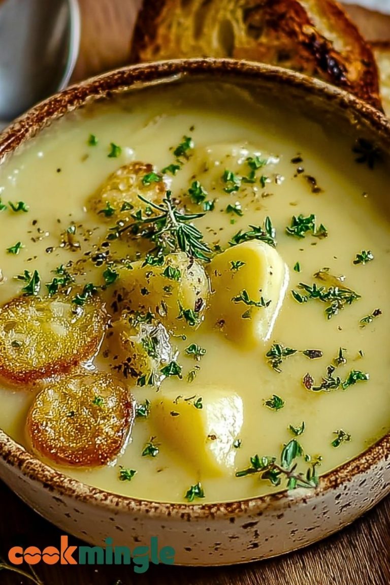 Delicious Country French Garlic Soup