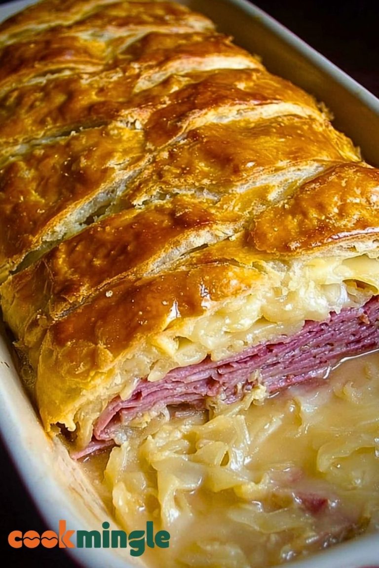 Delicious Reuben Crescent Bake