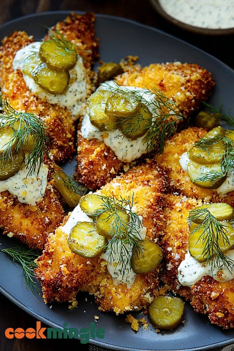 Dill Pickle Parmesan Chicken