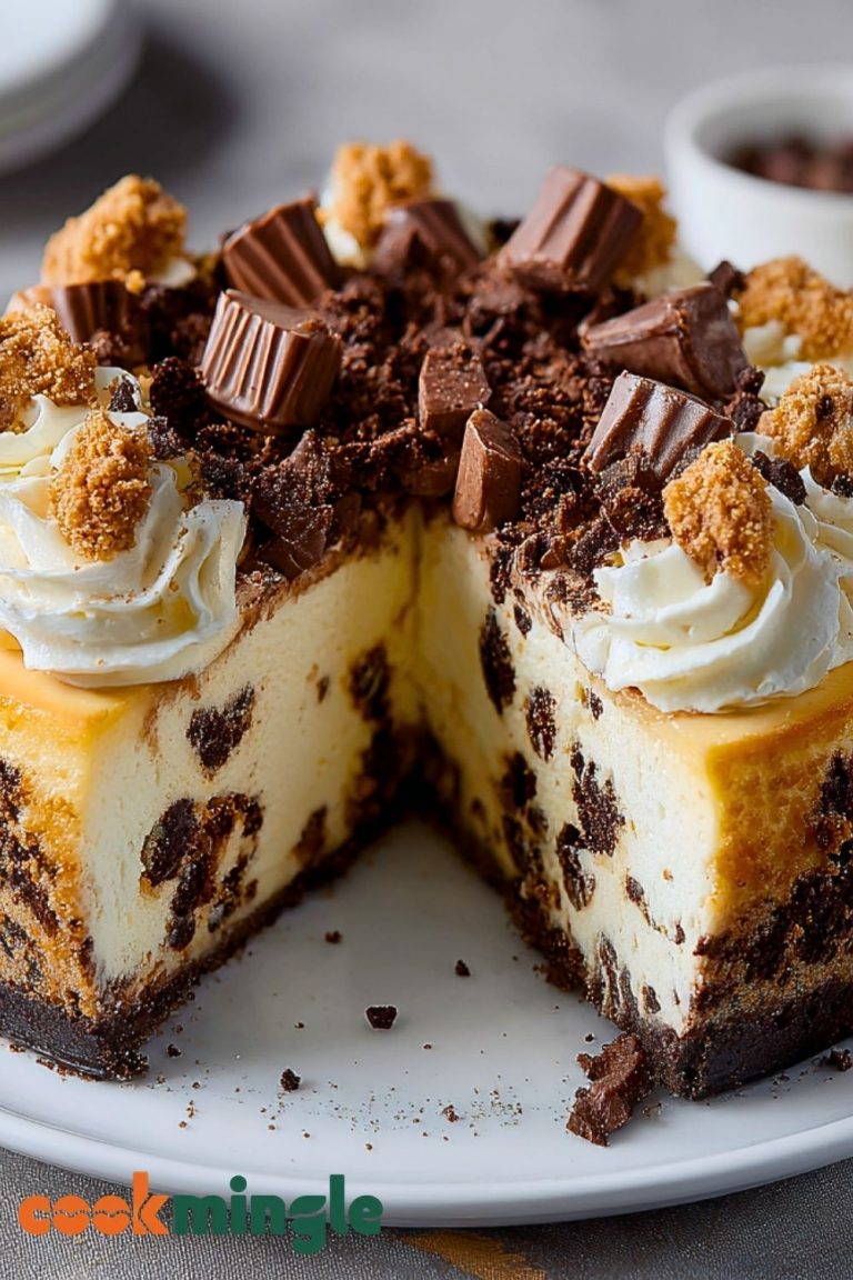Easy Cannoli Cheesecake