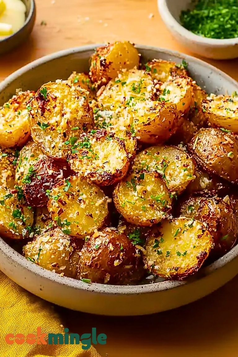 Garlic Parmesan Roasted Potatoes