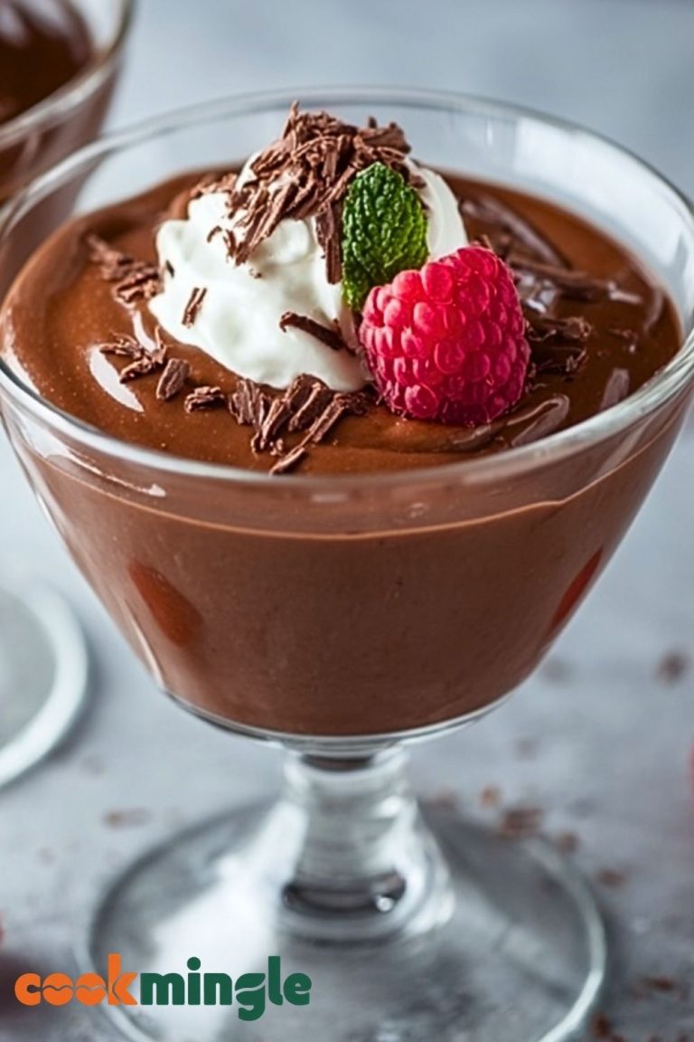 High Protein Chocolate Mousse with Cottage Cheese