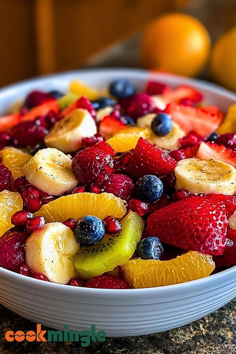 Magical 15-Minute Christmas Fruit Salad