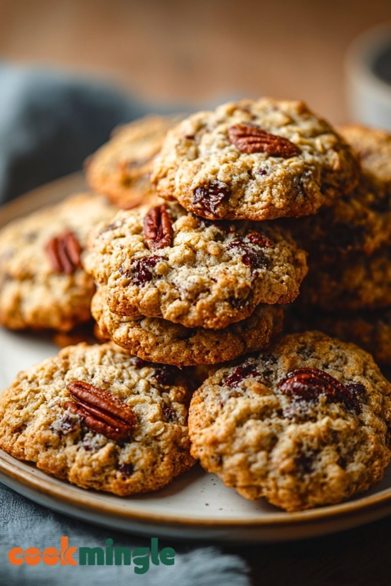 Pecan Pie Oatmeal Cookies
