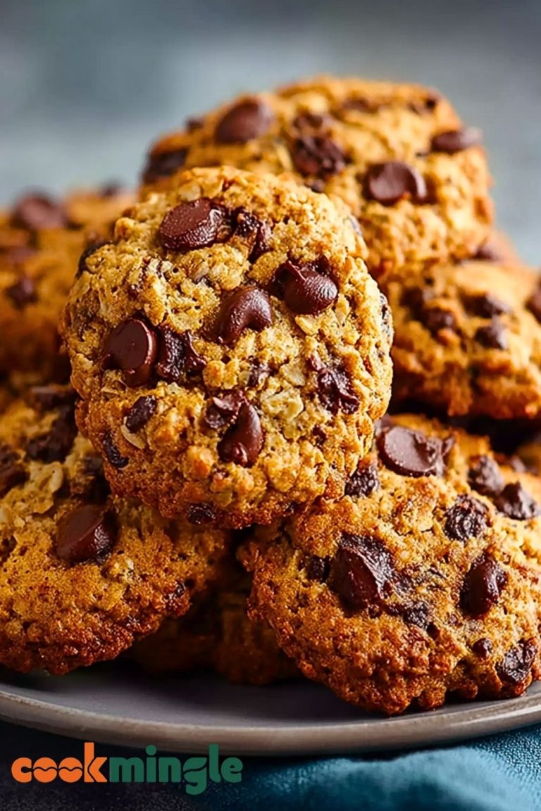 Protein Packed Oatmeal Breakfast Cookies