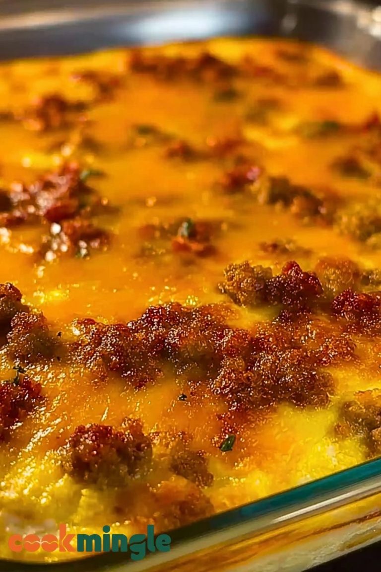 Sausage Egg And Cheese Breakfast Casserole
