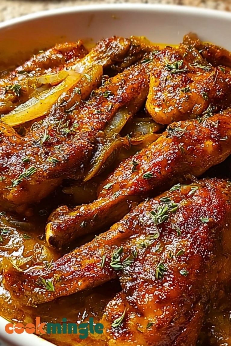 Smothered Turkey Wings with Gravy