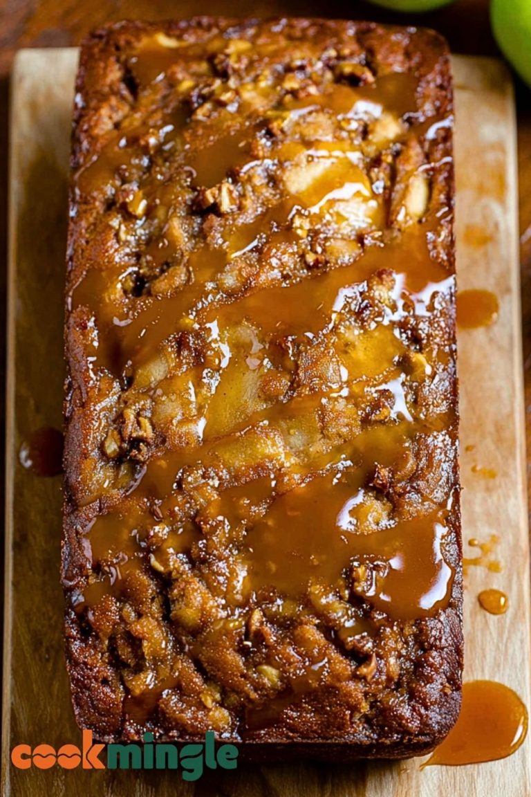 Caramel Apple Fritter Bread