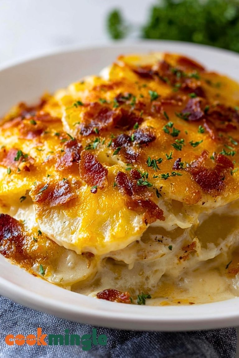 Cheesy Potatoes Au Gratin