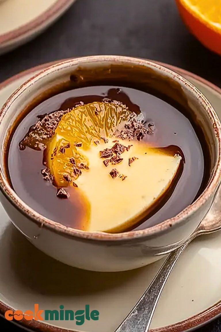 Chocolate Orange Posset
