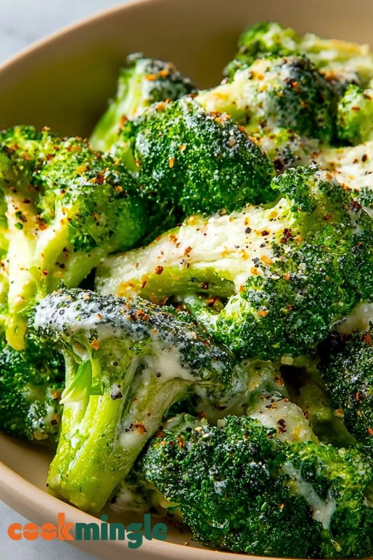 Copycat Longhorn Garlic Parmesan Broccoli