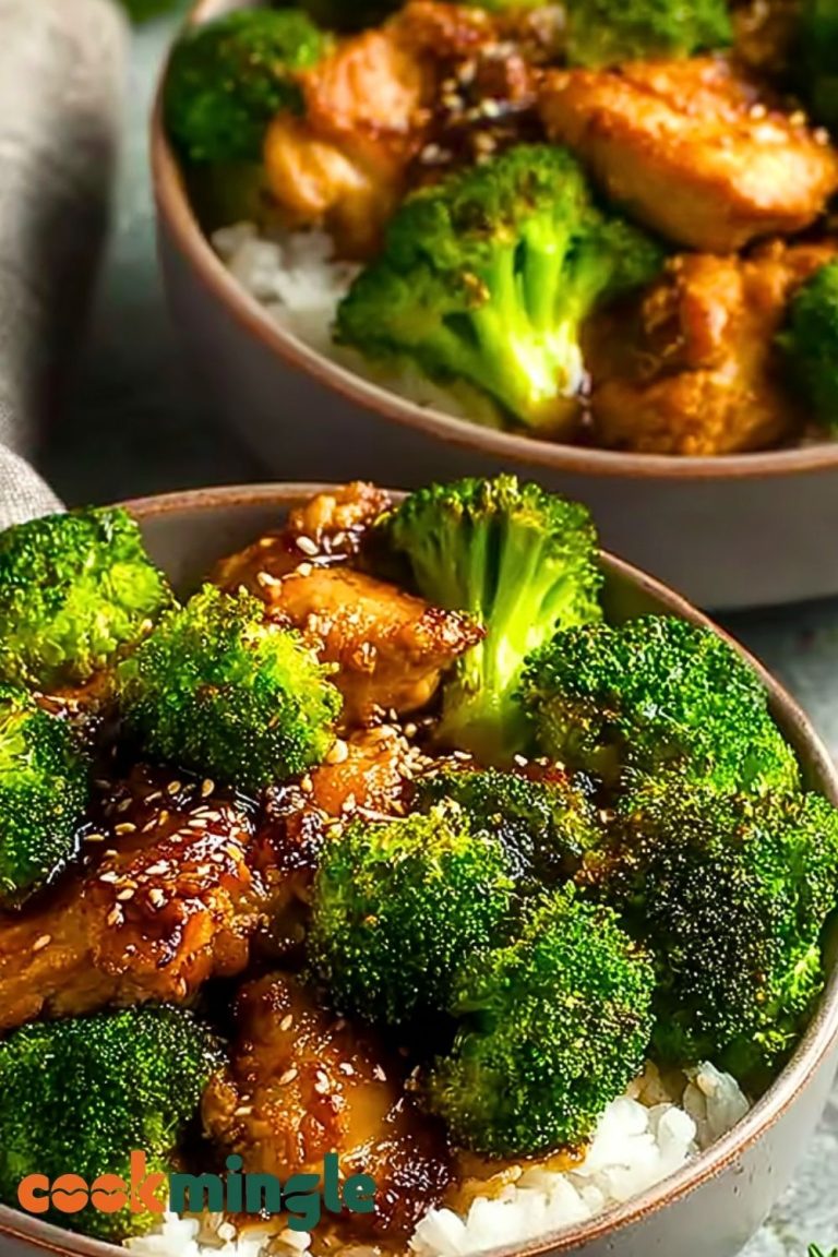Crispy Chicken Thighs With Broccoli