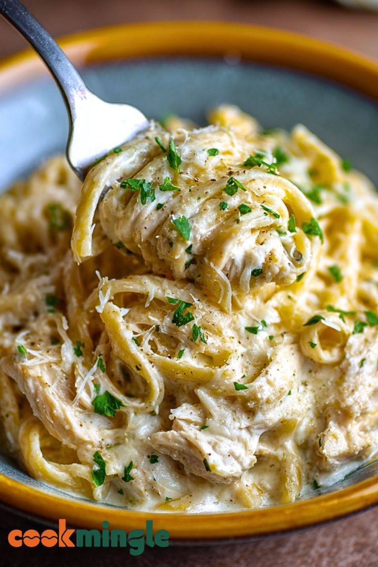 Crock Pot Chicken Alfredo