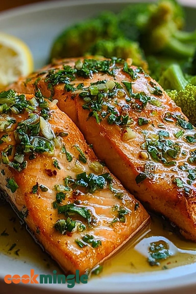 Easy Garlic Butter Baked Salmon