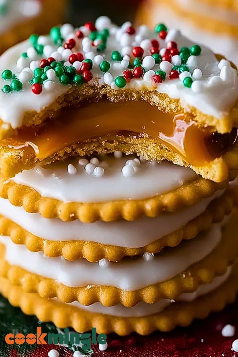 Irresistible Caramel Ritz Cracker Christmas Cookies