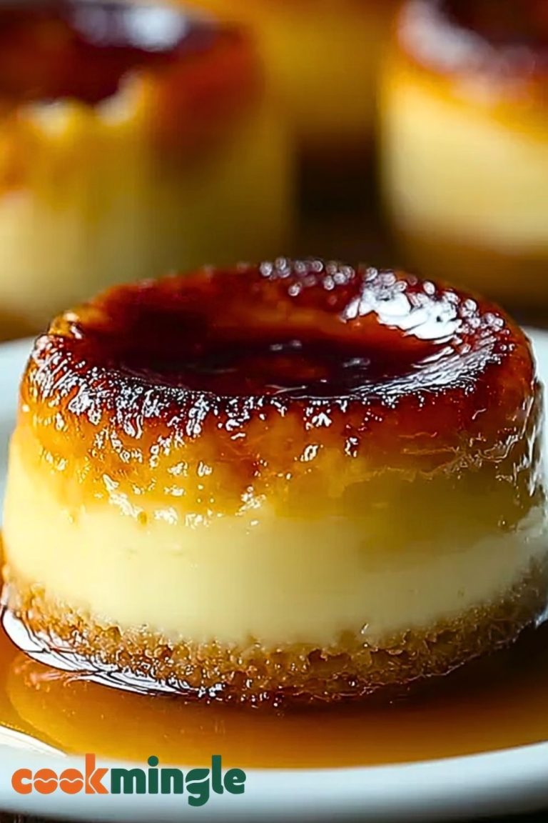 Mini Crème Brûlée Cheesecake