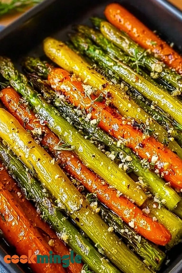 Roasted Asparagus & Carrots