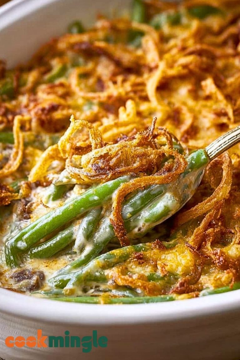 Simple Campbell’s Green Bean Casserole