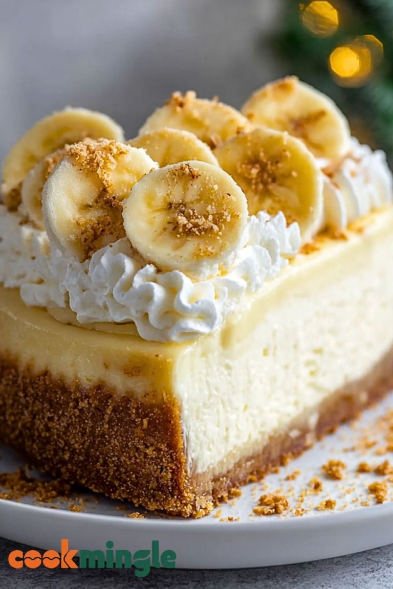 Best Banana Cream Cheesecake