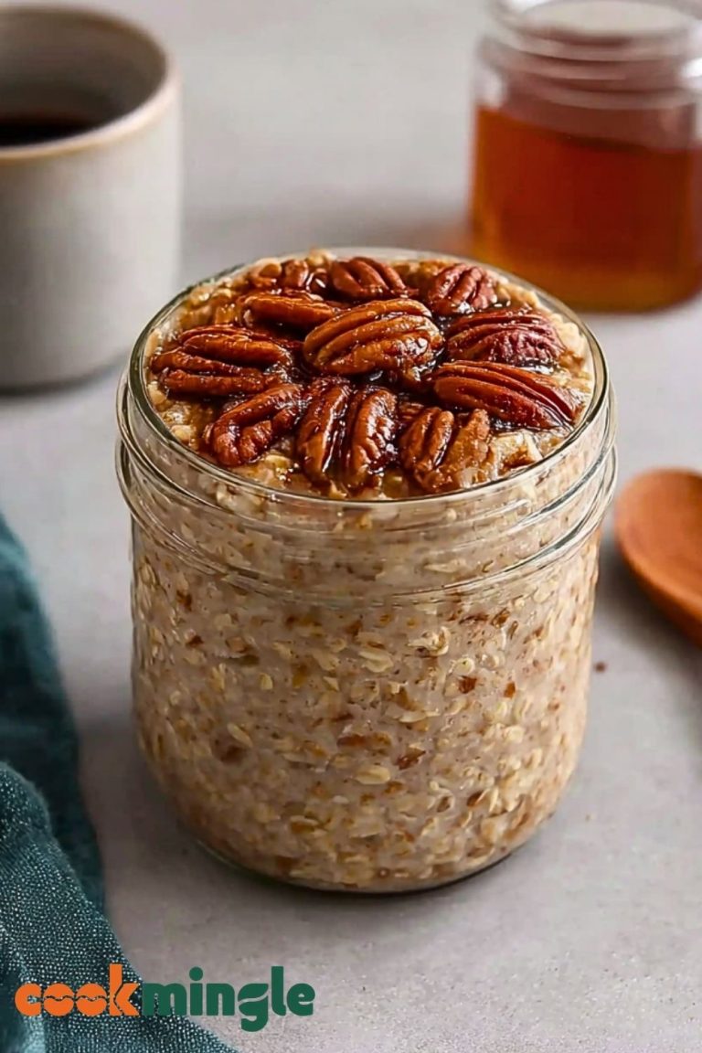 Best Maple Cinnamon Pecan Overnight Oats