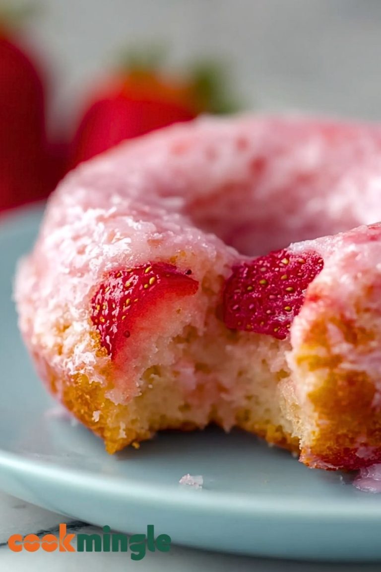 Best Valentine’s Day Strawberry Donuts