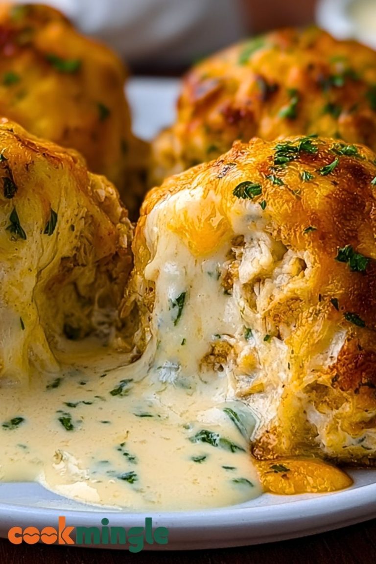 Cheesy Ranch Chicken Bombs