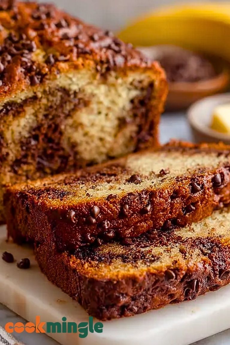 Classic Chocolate Chip Banana Bread