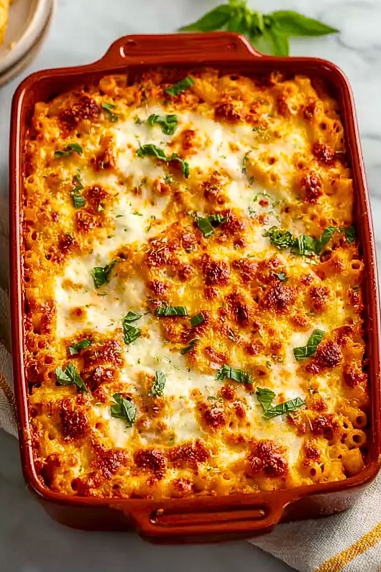 Cottage Cheese Pasta Bake