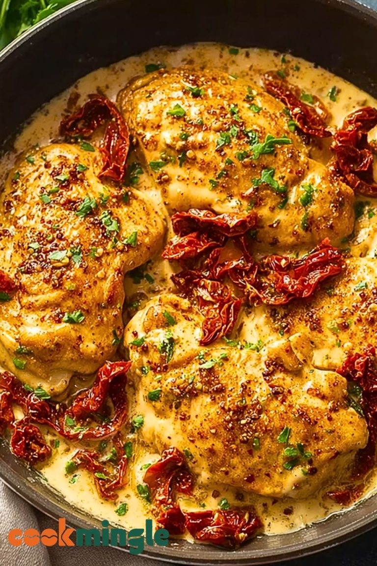Creamy Sun-Dried Tomato Garlic Chicken