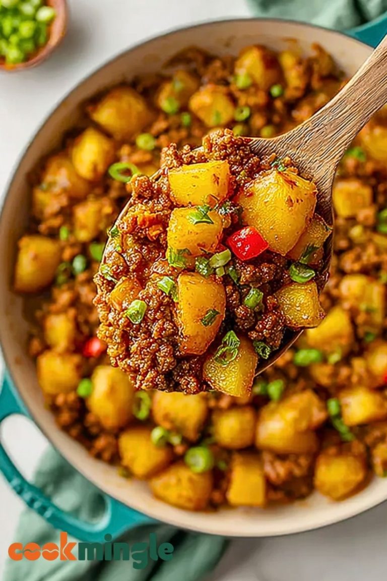 Crispy Ground Beef And Potatoes