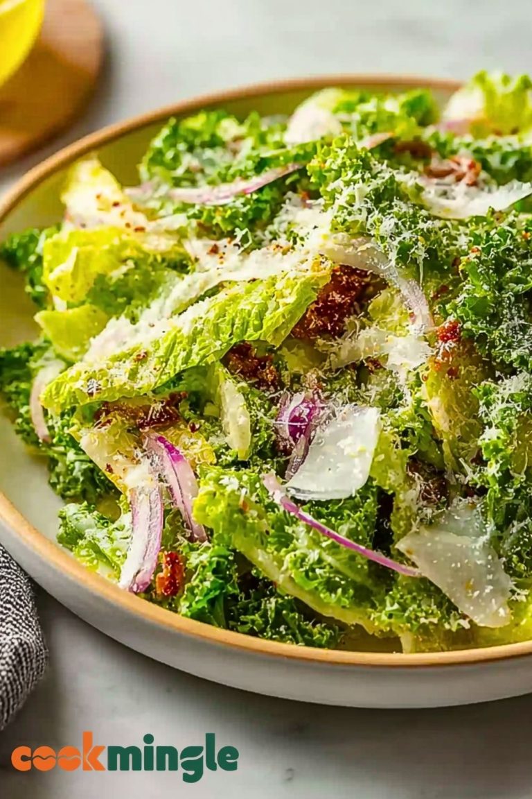 Crispy Parmesan Chopped Salad