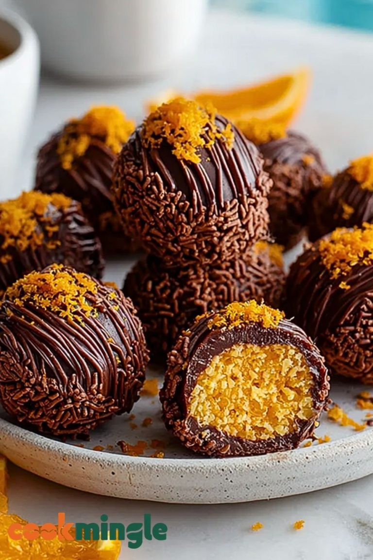 Decadent Orange Chocolate Truffles